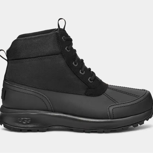 UGG Emmett Duck Boot Black size 12 - Picture 3 of 15